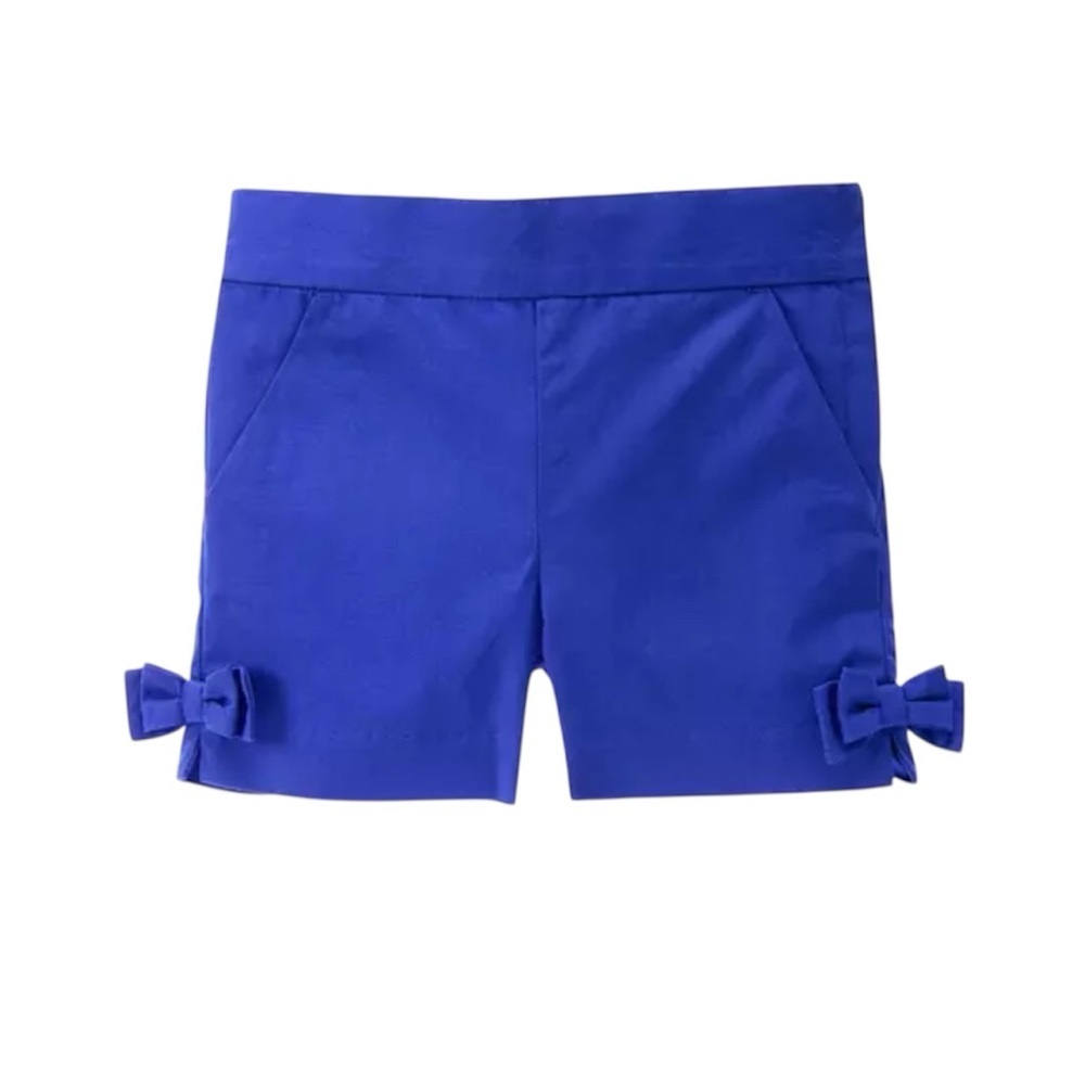 Janie and Jack Girls Royal Blue Adjustable Waist Shorts – Size 4